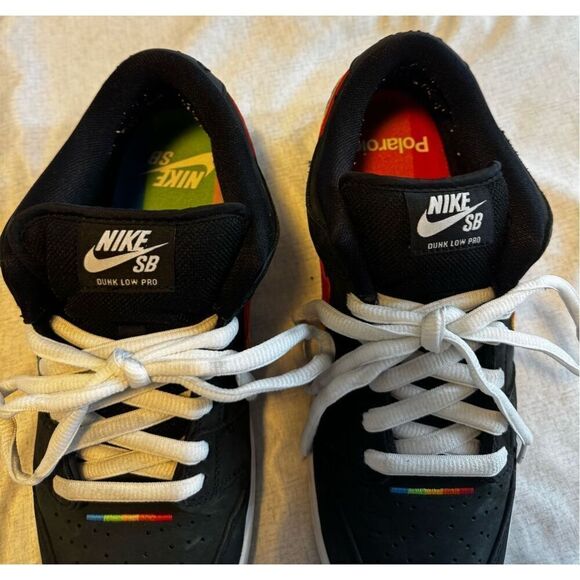 Nike Air SB Size 8.5 Dunk Low Pro Polaroid Men Used DH7722-001 main image 4
